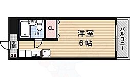 カーサ・ドマーニ ワンルームの間取図画像