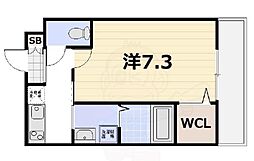 ネクストライフ大宮東小野堀町 1Kの間取図画像