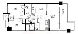 レスタージュ京都ウエストシティゲート 3LDKの間取図画像