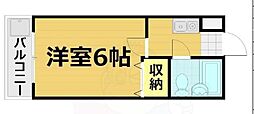 レ・タン・ドゥ・ラ・メール・CK5 1Kの間取図画像