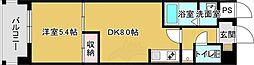LaMaisonKuramaguchi 1DKの間取図画像
