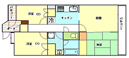 東建ニューハイツ金沢文庫 3LDKの間取図画像