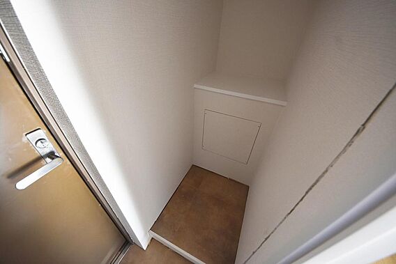 キッチン裏には...