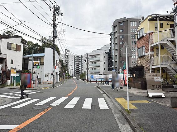 前面道路