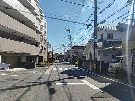 前面道路