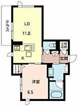 大阪府豊中市本町３丁目（賃貸マンション1LDK・1階・42.76㎡） その2