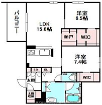 DELIGHT　SQUARE　QUATRO  ｜ 大阪府豊中市千里園３丁目（賃貸マンション2LDK・1階・76.03㎡） その2