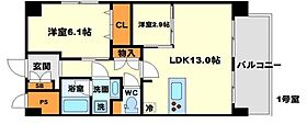 大阪府吹田市南金田１丁目（賃貸マンション2LDK・7階・50.10㎡） その2