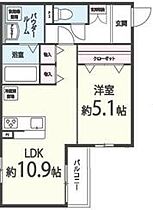 大阪府大阪市福島区玉川２丁目（賃貸アパート1LDK・2階・42.23㎡） その2