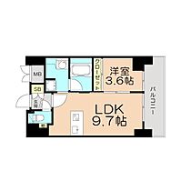 大阪府大阪市北区南森町１丁目（賃貸マンション1LDK・14階・35.83㎡） その2