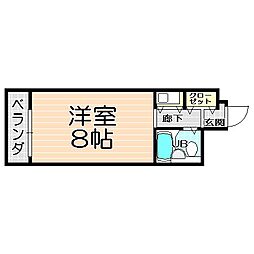間取図画像 1K