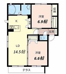 シャーメゾン朝日が丘 1階
