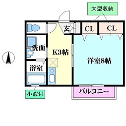 メゾン片山A棟 1階/-