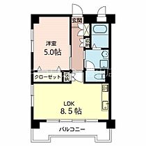 中桜塚グランドハイツ  ｜ 大阪府豊中市中桜塚５丁目（賃貸マンション1LDK・5階・39.60㎡） その2