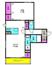 シャーメゾン　グレースコーワ 102 ｜ 大阪府豊中市曽根東町２丁目（賃貸マンション1LDK・1階・50.80㎡） その2