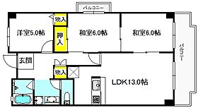 大阪府豊中市新千里南町２丁目（賃貸マンション3LDK・4階・70.40㎡） その2