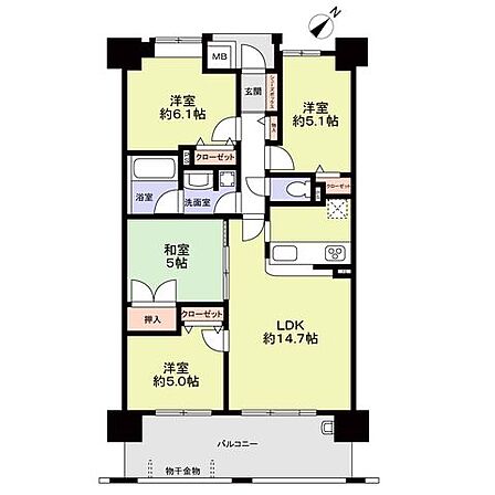 76.05平米 4LDKタイプ