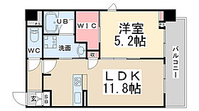 シャーメゾン川西中央  ｜ 兵庫県川西市中央町（賃貸マンション1LDK・6階・45.30㎡） その2