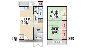 川西市日高町戸建  ｜ 兵庫県川西市日高町（賃貸一戸建2LDK・1階・41.26㎡） その2