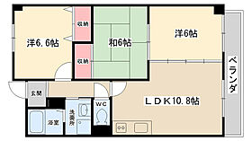 エーデル雲雀丘三番館  ｜ 兵庫県川西市寺畑2丁目（賃貸マンション3LDK・4階・63.38㎡） その2