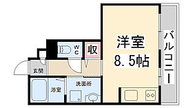 柊  ｜ 兵庫県川西市栄根2丁目（賃貸アパート1R・2階・25.85㎡） その2