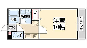 メイプル南花屋敷  ｜ 兵庫県川西市南花屋敷1丁目（賃貸アパート1K・1階・30.00㎡） その2