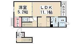 サニーレジデンスI  ｜ 兵庫県川西市小戸3丁目（賃貸アパート1LDK・2階・43.47㎡） その2