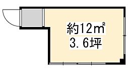 谷田ビル ワンルームの間取図画像