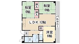 クレーヴィル・M 3LDKの間取図画像