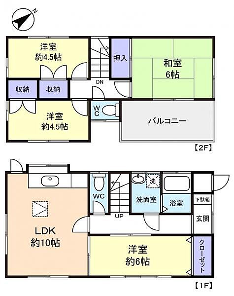 坪井西1－13－8戸建 ｜千葉県船橋市坪井西1丁目(賃貸一戸建4LDK・1階・64.16㎡)の写真 その3