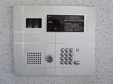 安心のオートロックマンション