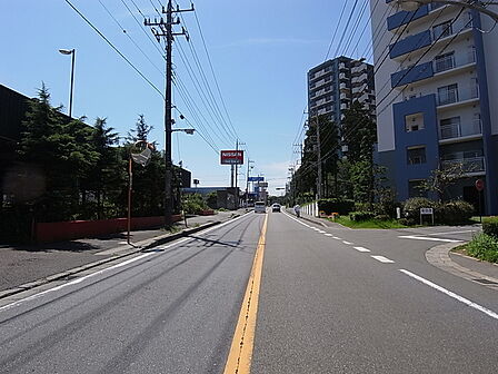 前面道路