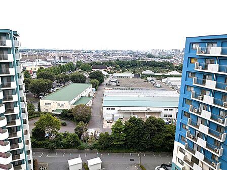 南側バルコニーからの眺望