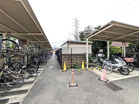 無料駐輪場