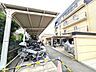 外観：バイク置き場