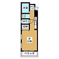 サウスアヴェニュー1階5.4万円
