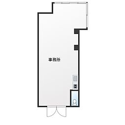 元本郷田口ビル 1DKの間取図画像