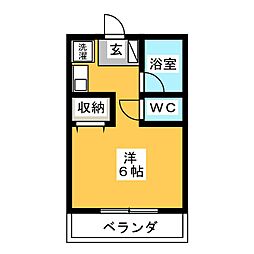 間取図画像 ワンルーム