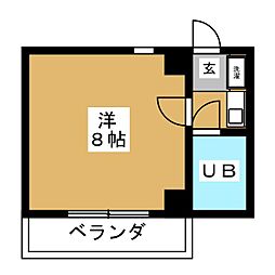間取図画像 1K