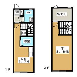 フォンテーヌシス 1SDKの間取図画像
