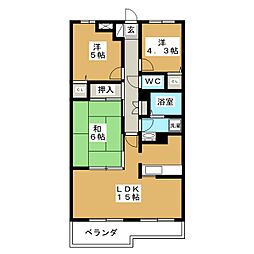 ザ・マーベラスマンション 3LDKの間取図画像