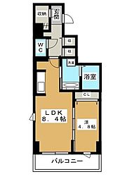 YamazakiSekiyuBLD 1LDKの間取図画像