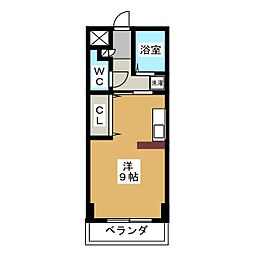セレーノ ワンルームの間取図画像