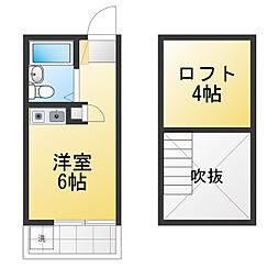 ナレオ多摩平 ワンルームの間取図画像