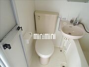 ユニットバス内のトイレ