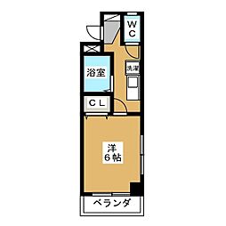 立川N&Sマンション 1Kの間取図画像