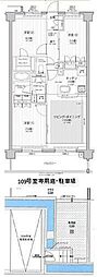Nステージ東小金井 3LDKの間取図画像