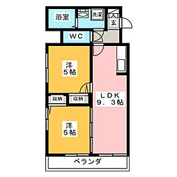 多磨霊園駅 9.8万円