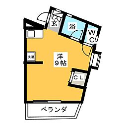 ジョイナス国分寺 ワンルームの間取図画像