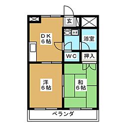 間取図画像 2DK